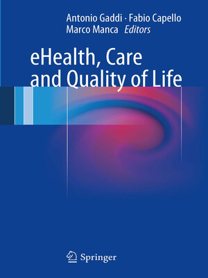 cover image of eHealth, Care and Quality of Life